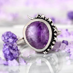 Amethyst Celestial Ring