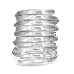 Chunky Statement Ring for women Sterling Silver